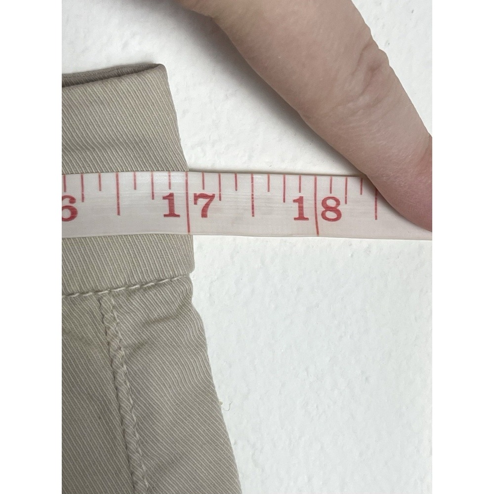 FRANK & EILEEN‎ Blackrock Utility Pants Khaki Italian Fabric Size 10 - Picture 14 of 16